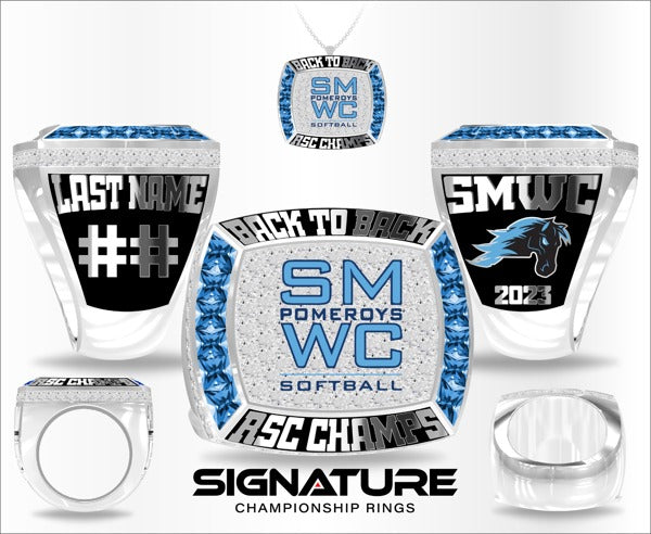 Saint Mary of the Woods College Softball 2023 Championship Ring