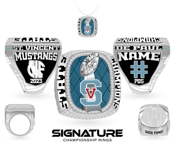 Saint Vincent De Paul High School Football 2023 Championship Ring