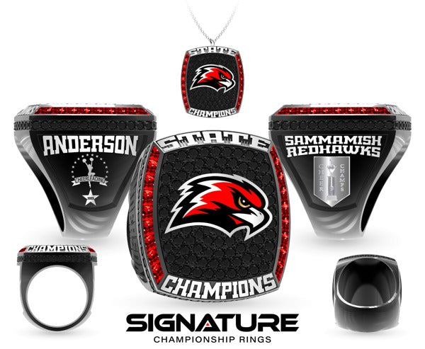 Sammamish High School Cheer 2023 Championship Ring
