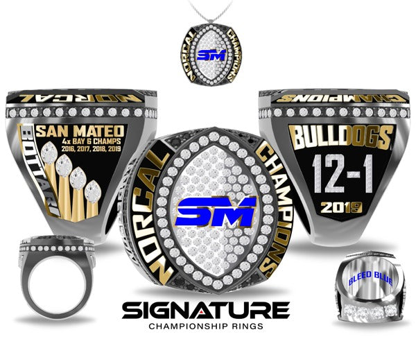 College of San Mateo Football 2019 Championship Ring