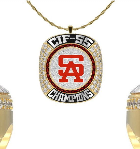 Santa Ana High School Wrestling 2025 Pendant