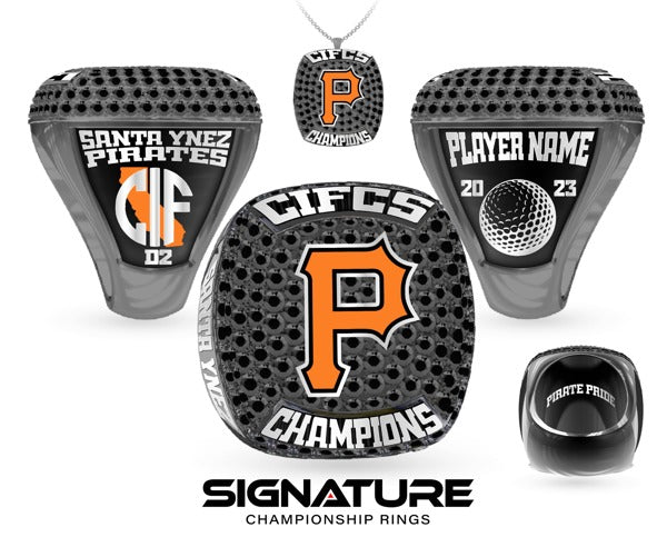 Santa Ynez Valley Union High School Golf -Men's 2023 Championship Ring
