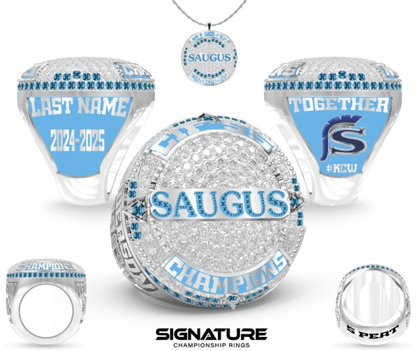 Saugus High School Cheer 2025 Championship Ring