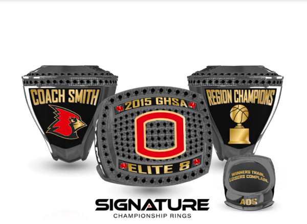2015 GHSA Elite 8 Championship Ring
