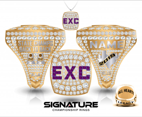 2019 Eustace High School Championship Ring