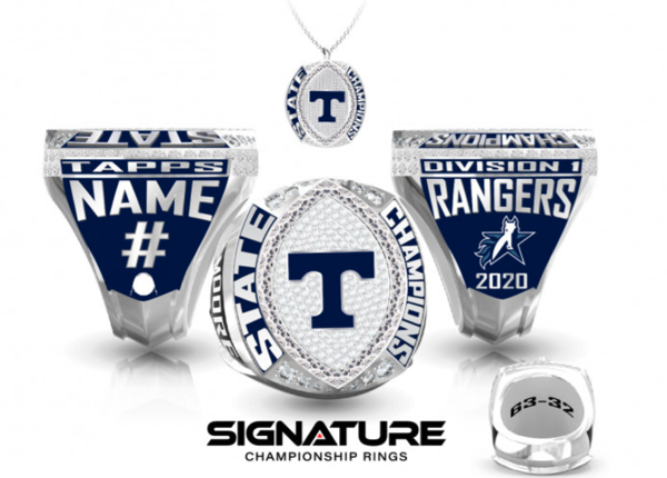 Texas School for the Deaf Championship Ring