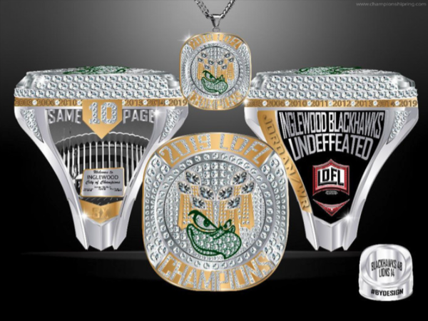 Inglewood Blackhawks Championship Ring