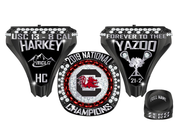 USC Lacrosse Championship Ring