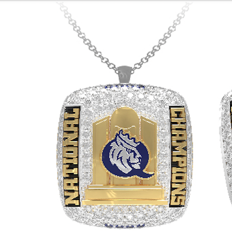 Queens University of Charlotte Swimming & Diving 2023 Pendant
