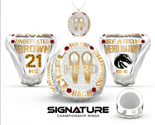 Thundering Herd Football 2020 Championship Ring