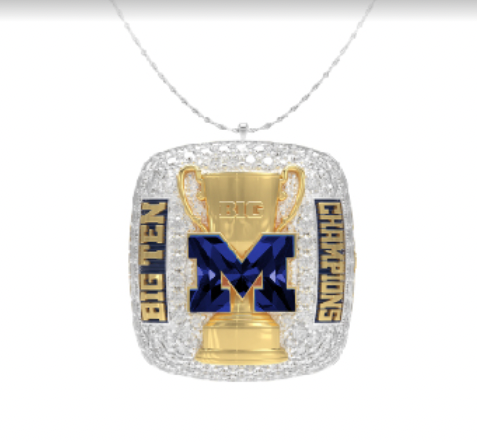 University of Michigan Hockey -Men's 2023 Pendant