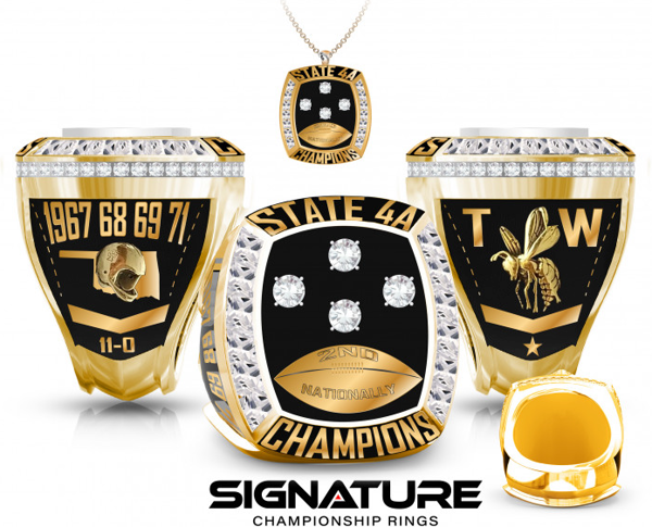 Customer Care Football 2020 Championship Ring