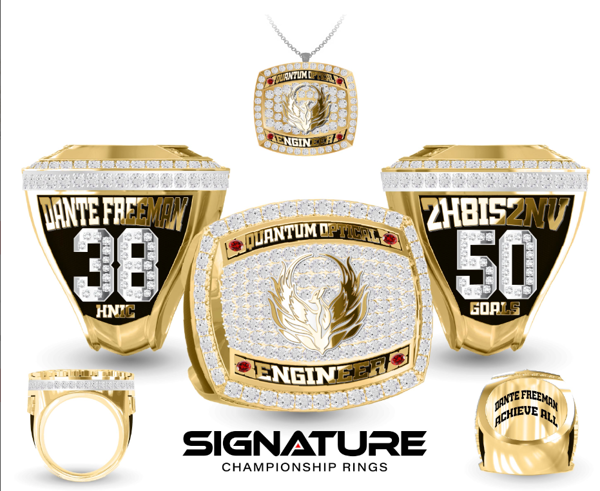 Dante Freeman 2022 Championship Ring