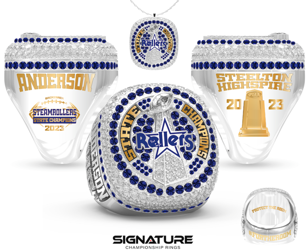 Steelton-Highspire High School Football 2023 Championship Ring