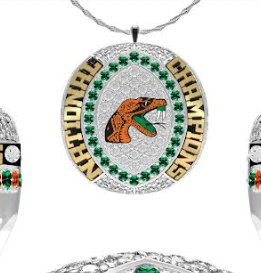 Florida A&M University Football 2023 Championship Fan Pendant