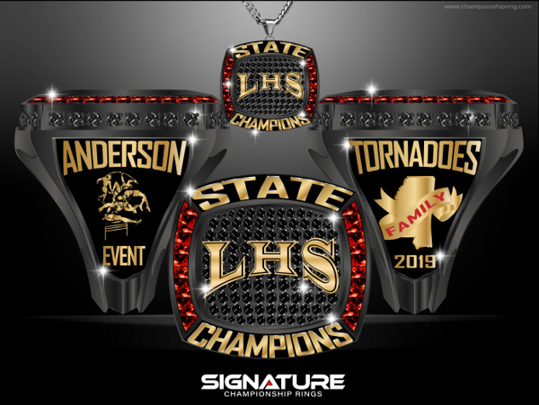 Laurel High School Track & Field 2019 Championship Ring