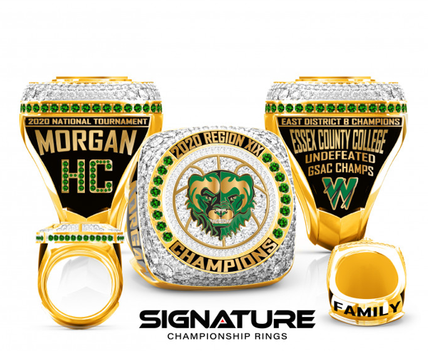 Essex County College Basketball -Men's 2020 Championship Ring
