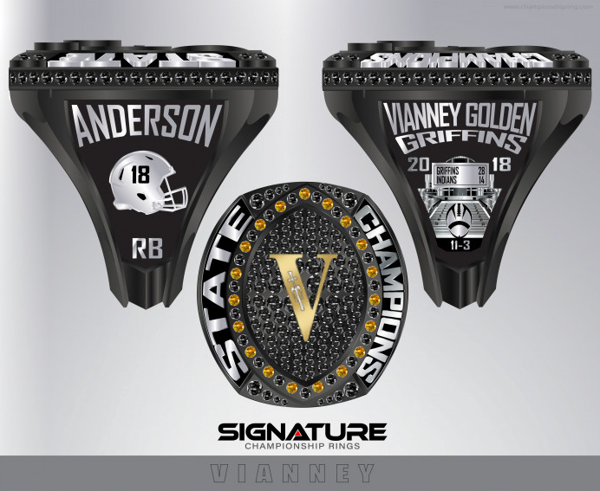 Vianney High School Football 2018 Championship Ring