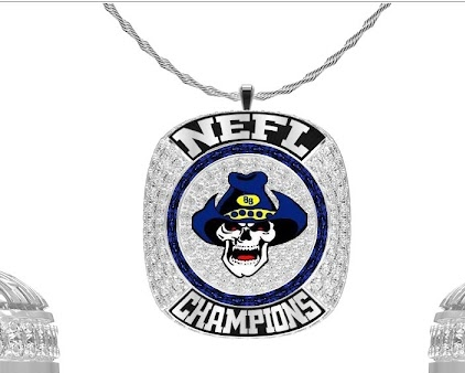 J. Ellis Jones Football 2024 Pendant