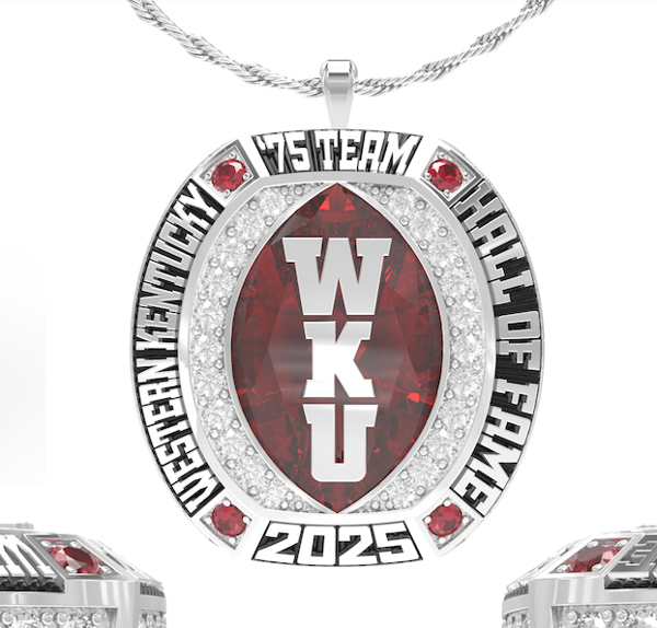 Western Kentucky University Football 1975 Pendant