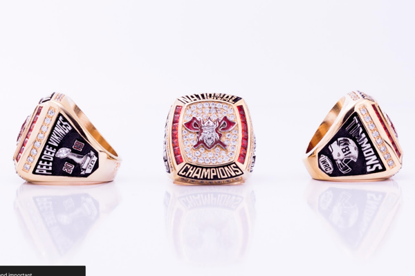 Pee Dee Vikings Football 2019 Championship Ring