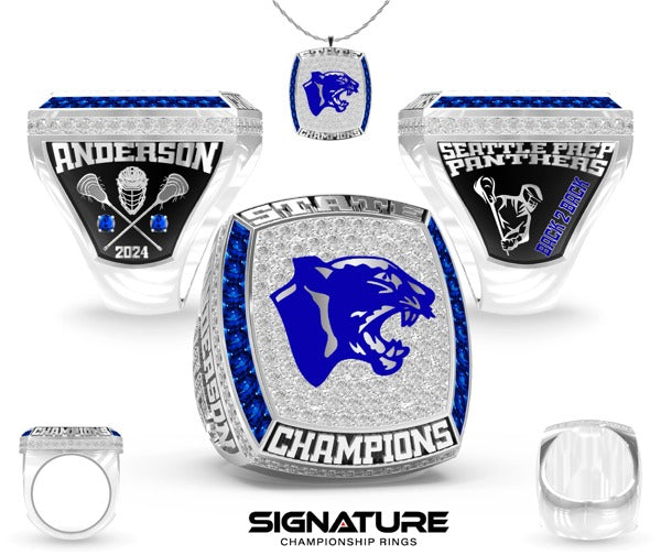 Seattle Preparatory School Lacrosse -Men's 2024 Championship Ring