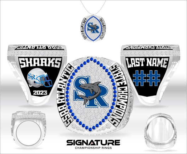 Sebastian River High School Football 2023 Championship Ring