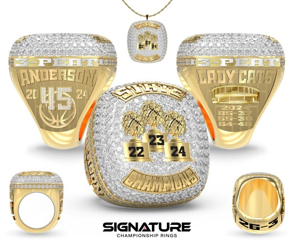 Seiling High School Basketball -Women's 2024 Championship Ring