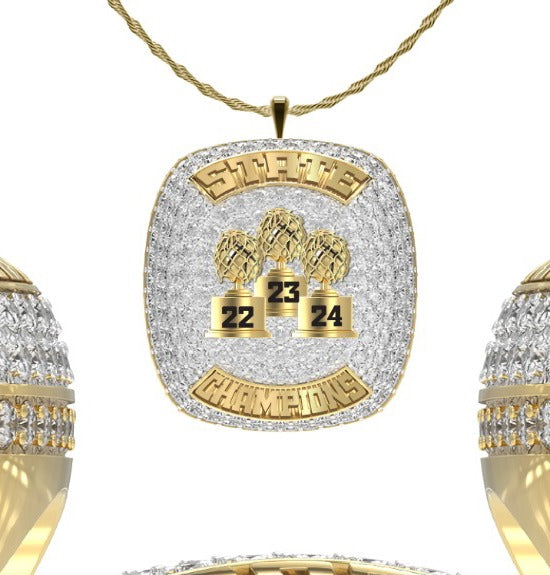 Seiling High School Basketball -Women's 2024 Pendant