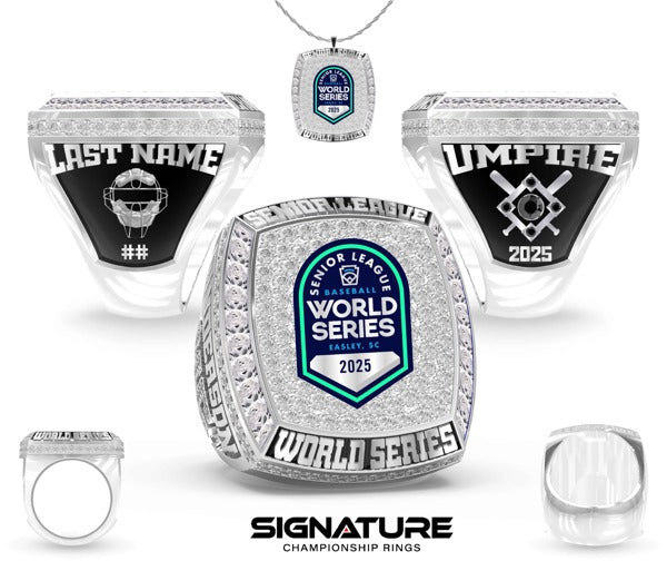 Little League Senior World Series Baseball 2025 Championship Ring