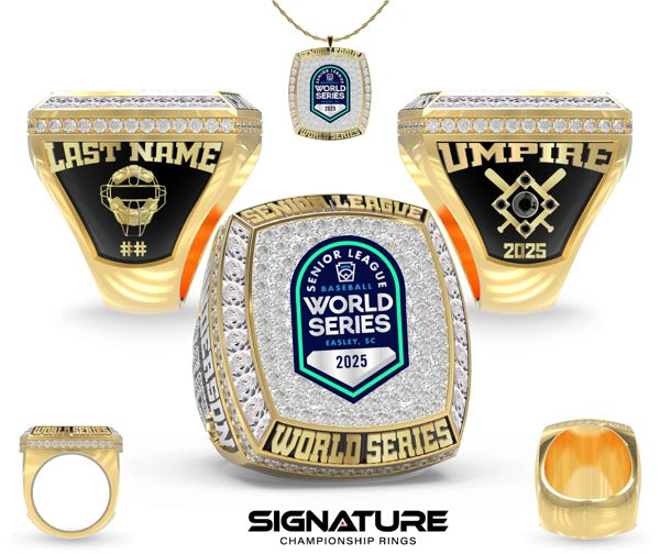 Little League Senior World Series Baseball 2025 Championship Ring