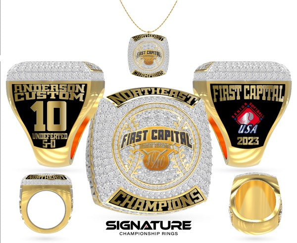 First Capital Softball 2023 Championship Ring