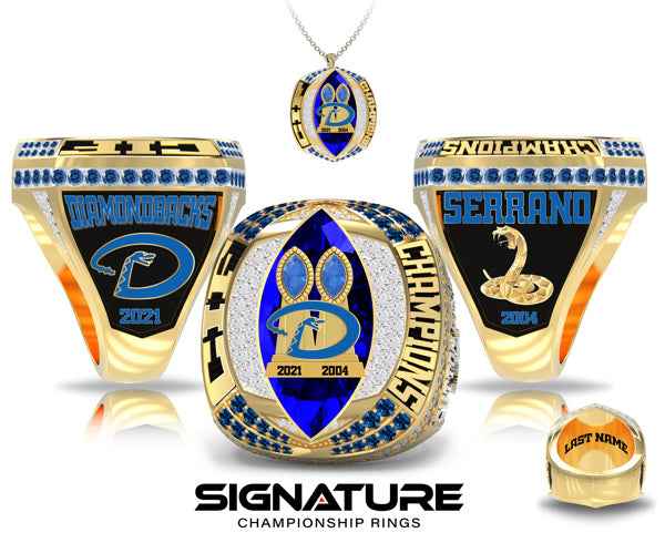Serrano High School Championship Ring