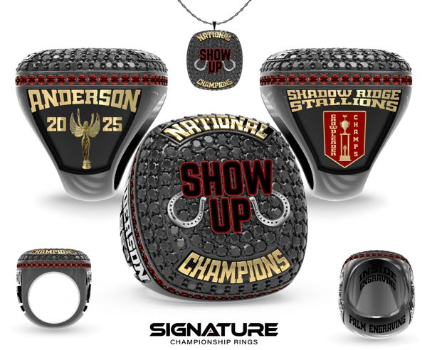 Shadow Ridge High School Cheer 2025 Championship Ring