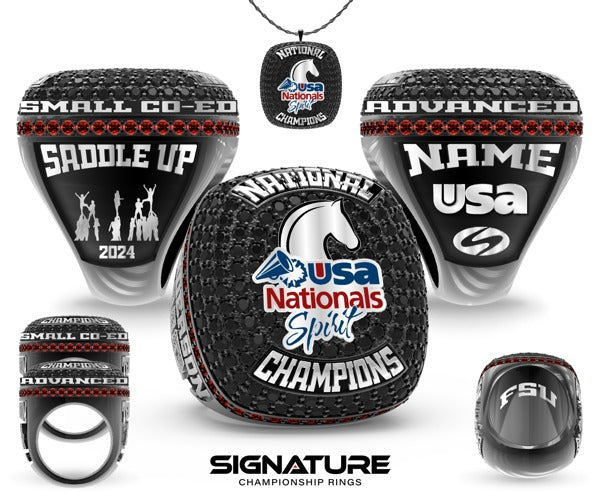 Shadow Ridge High School Cheer 2024 Championship Ring
