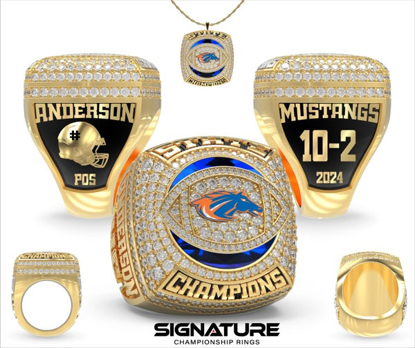 Sheyenne High School Football 2024 Championship Ring