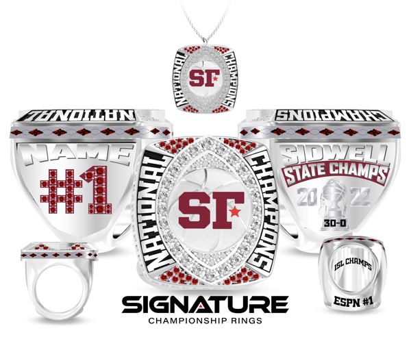 Sidwell Friends School Championship Ring