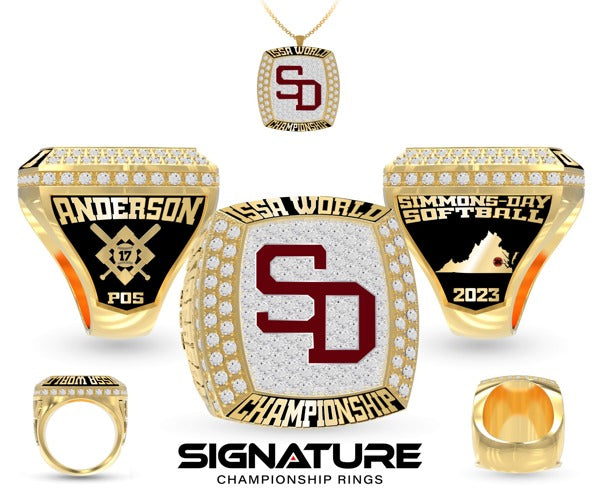 Simmons Day Richmond Virginia -Men's 2023 Championship Ring