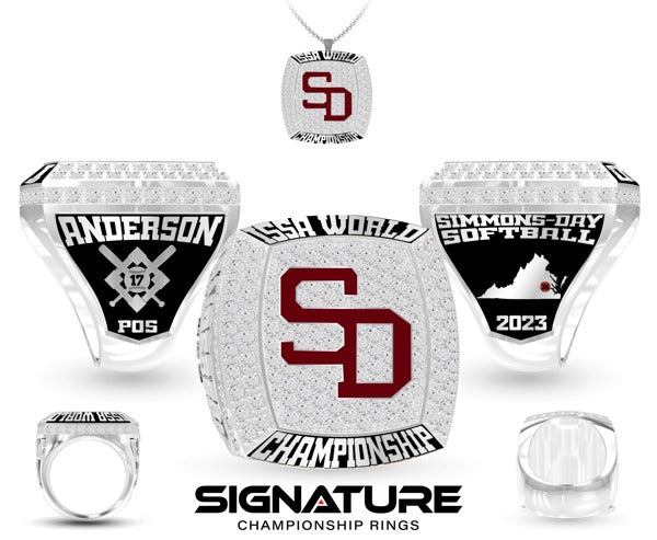 Simmons Day Richmond Virginia -Men's 2023 Championship Ring