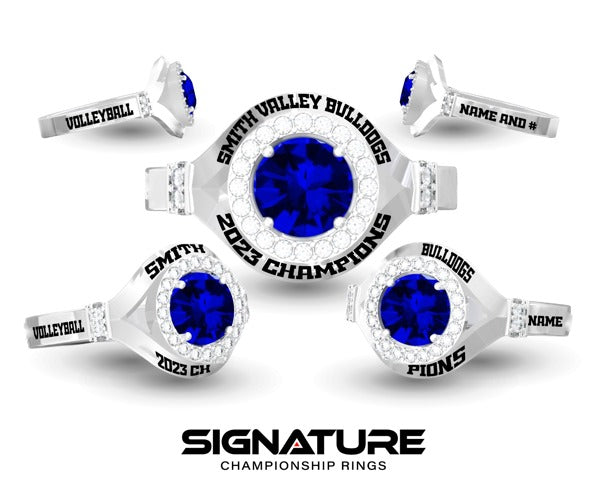 Smith Valley High School Volleyball -Women's 2023 Fashion Ring