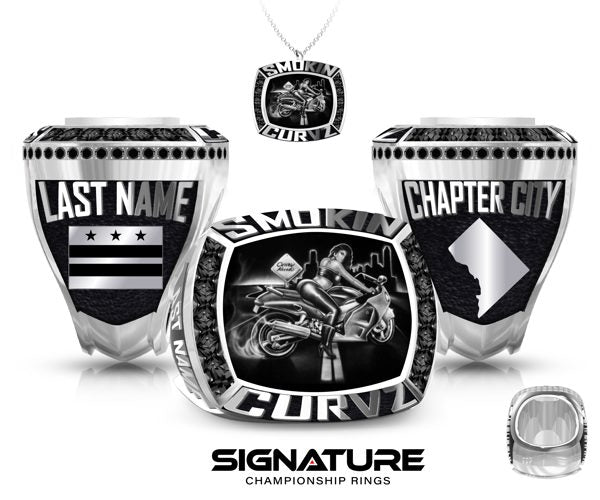 Smokin Curvz Championship Ring