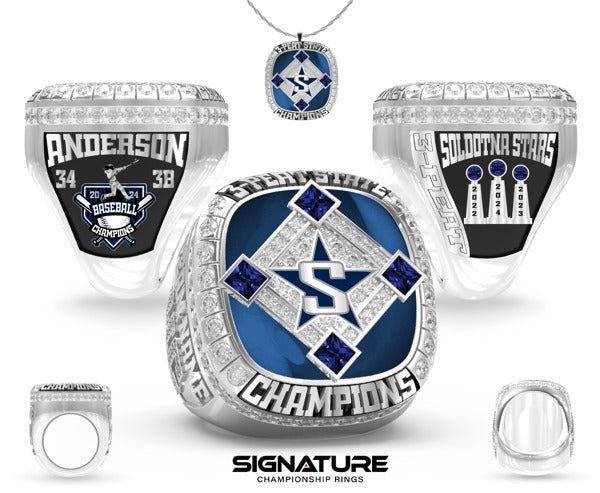 Soldotna High School Baseball 2024 Championship Ring