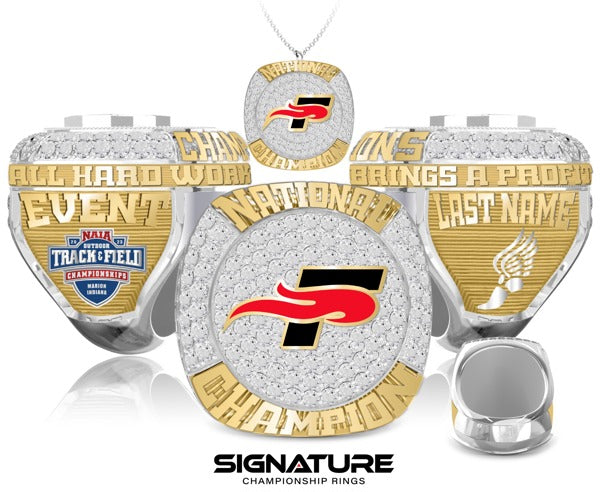 Southeastern University Track &amp; Field -Coed 2023 Individual National Title Championship Ring (Indiana)