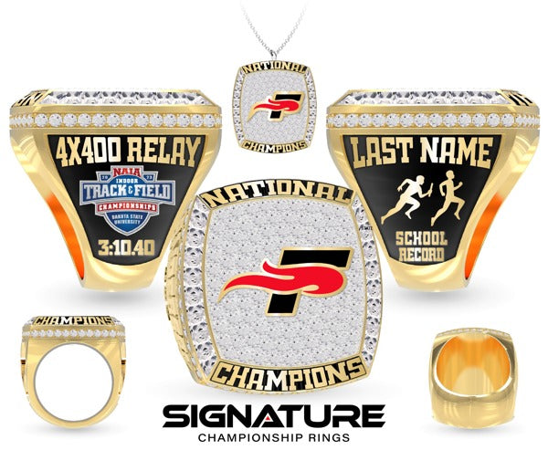 Southeastern University Track & Field - Men's 2023 4X400 Relay Championship Ring