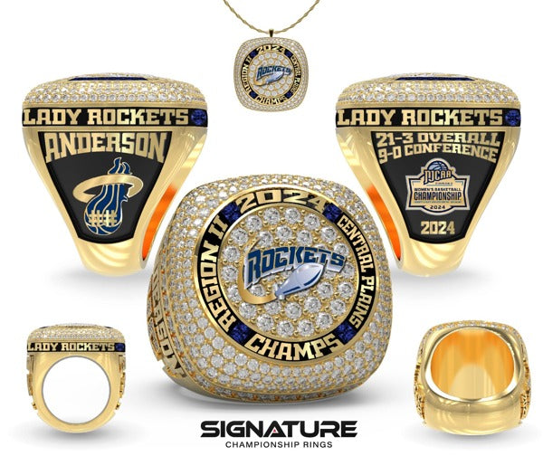 Southern Arkansas University Tech Basketball -Women's 2024 Championship Ring