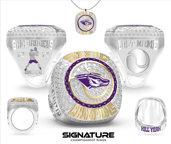 Spring Hill College Tennis -Men's 2024 Championship Ring