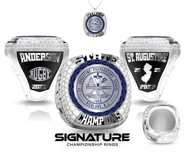 St. Augustine Preparatory School Championship Ring - Rugby