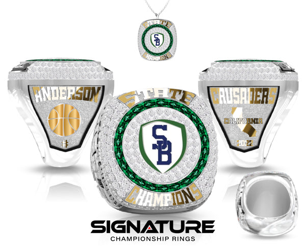 St Bernard's Academy Championship Ring