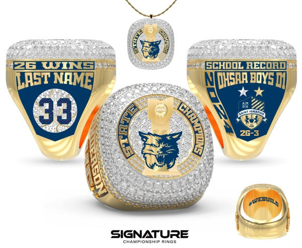 Saint Ignatius High School Equestrian - Men's 2024 Championship Ring