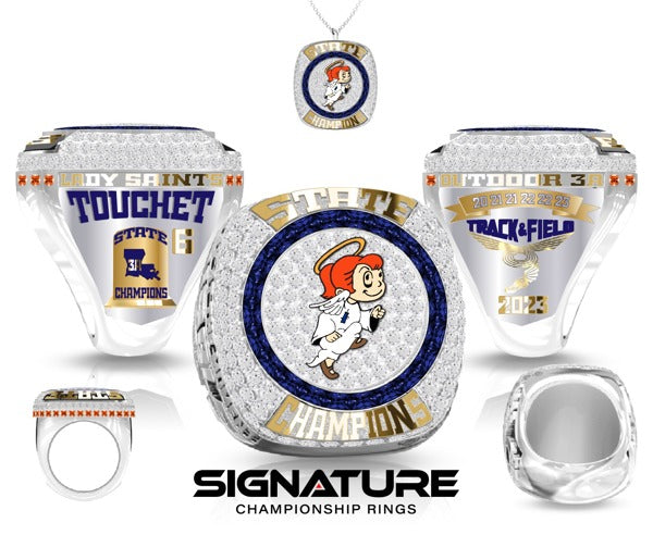 Saint Louis Catholic High School Track &amp; Field -Women's 2023 Championship Ring